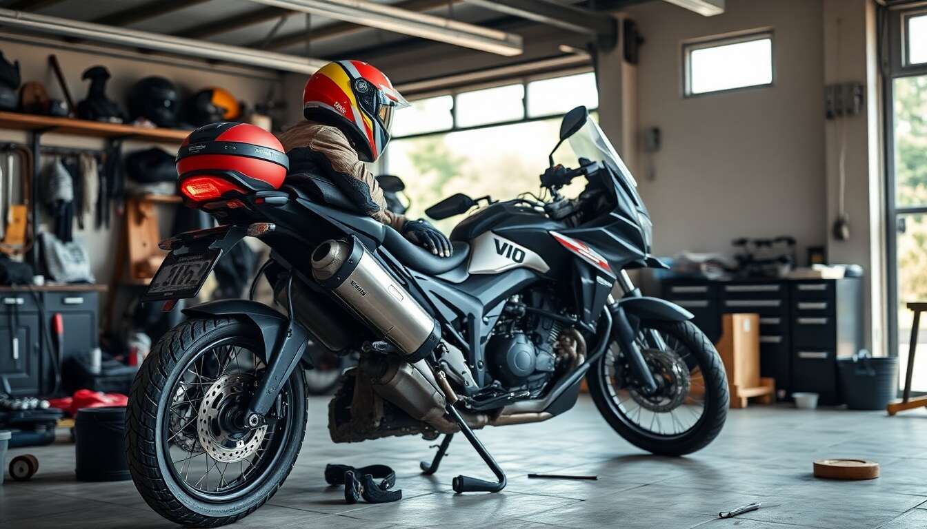 Pr&eacute;paration de la moto pour une s&eacute;curit&eacute; optimale