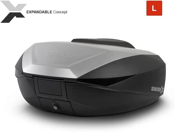 TOP CASE SH59X EXPANDABLE ALUMINIUM