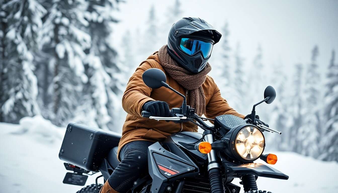 Les essentiels pour affronter le froid &agrave; moto