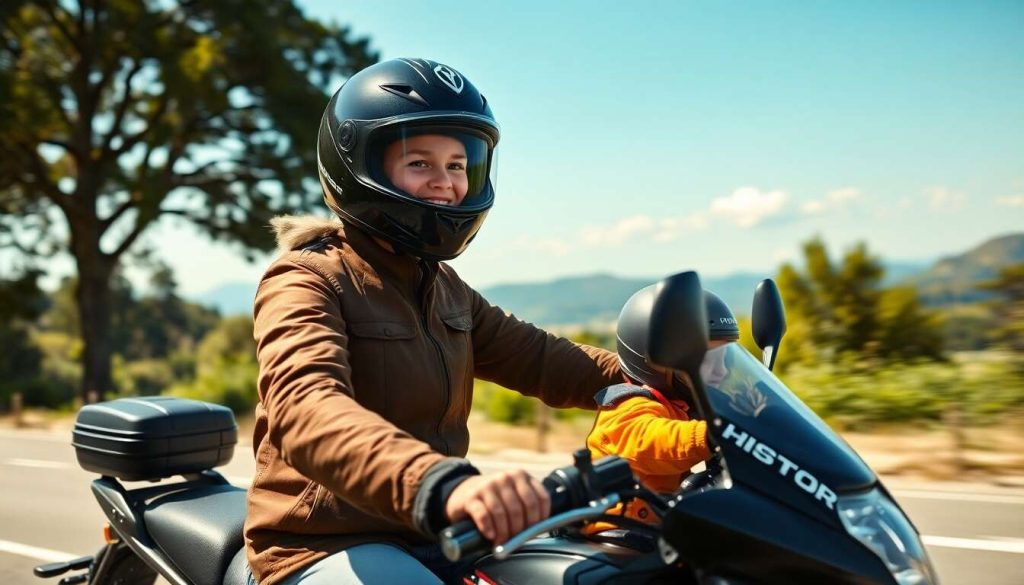 Conduire une moto avec un enfant : nos conseils de sécurité