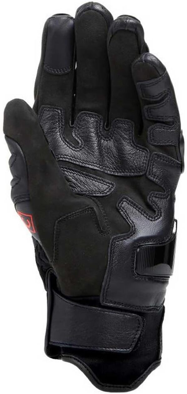 Dainese Herren Carbon 4 Short Gloves Kurze Motorradhandschuhe aus Leder, mit Knöchelprotektoren aus Carbon