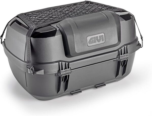 GIVI Coffre B45B+ 45L coque noire avec plaque monolock dossier universel