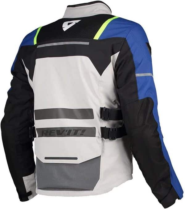 REV'IT ! Veste de moto avec protections Offtrack Veste textile pour homme Enduro/Adventure, toute l'année, polyester