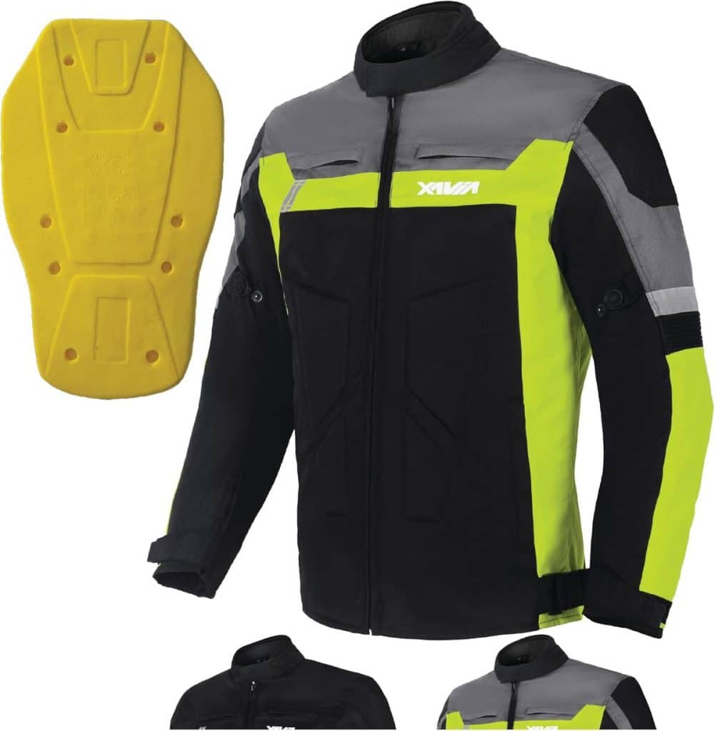 Test de la veste moto Xavia Gale : imperméabilité et ventilation