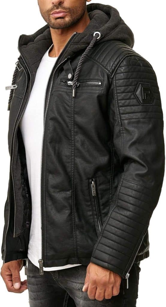 Test de la veste Red Bridge similicuir biker noir
