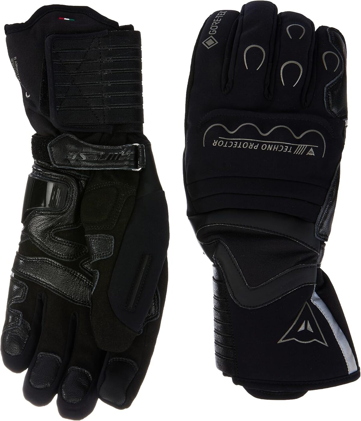 Test des gants de moto Dainese noirs taille XL