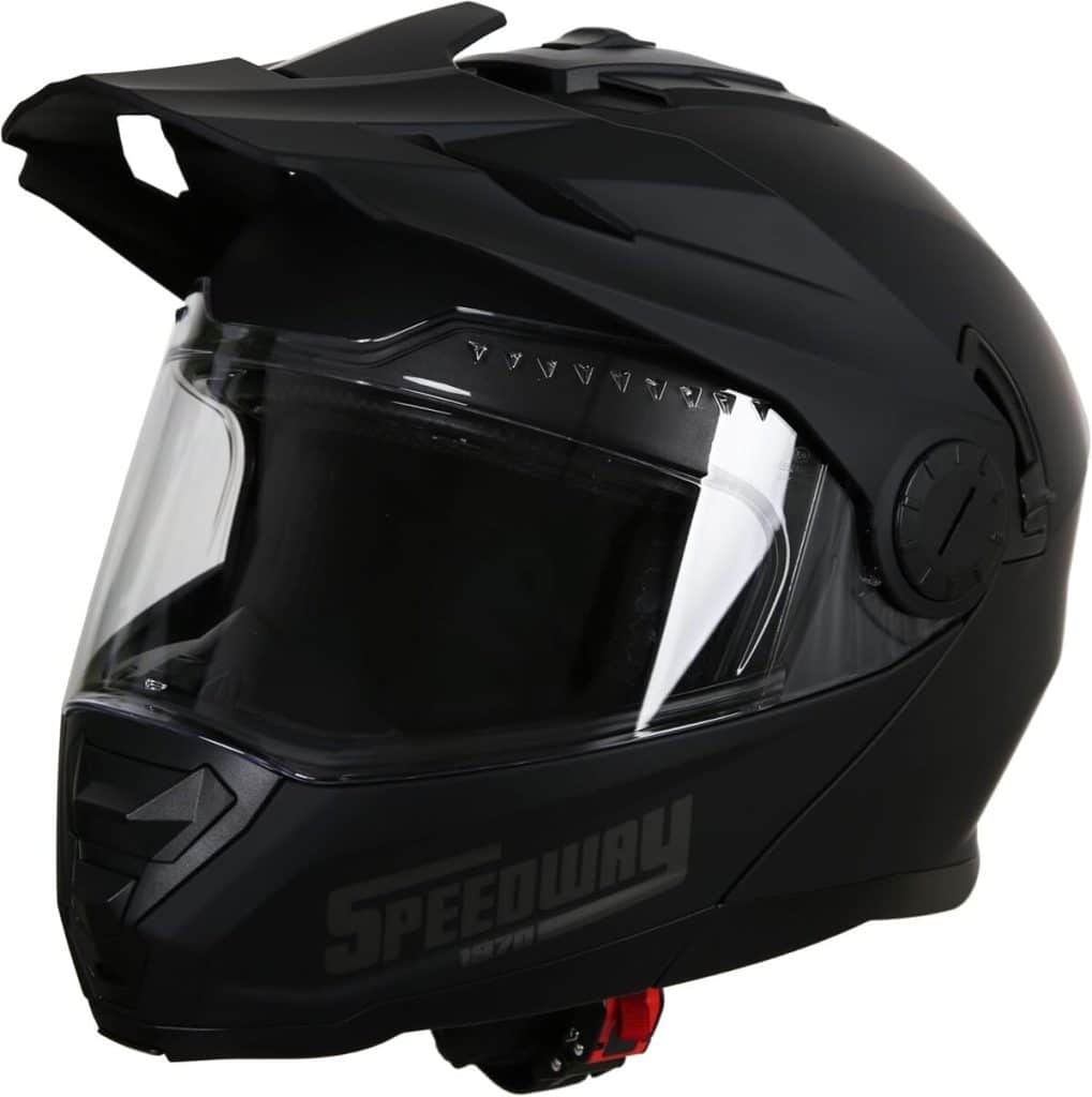 Test du casque de moto Speedway Lion intégral approuvé ECE et DOT