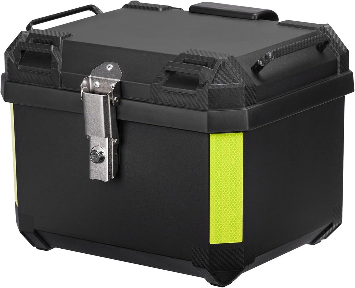 Test du coffre de moto KEMIMOTO 45 l : étanche et sécurisé