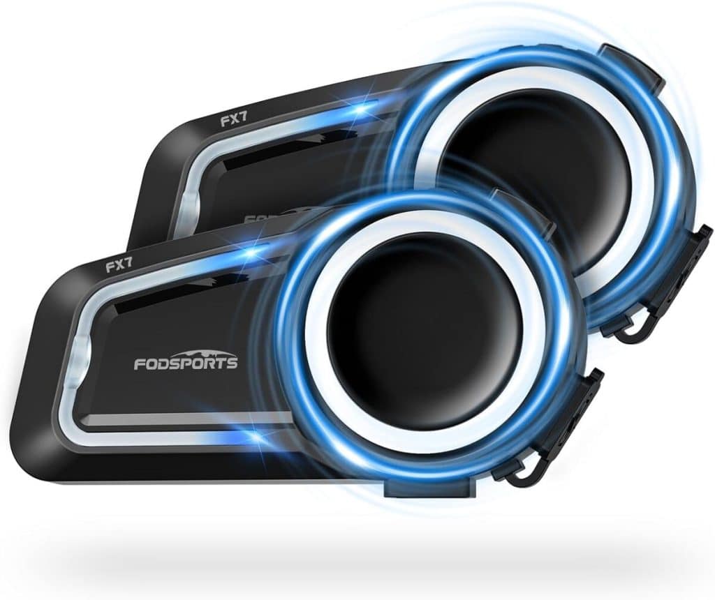 Test du Fodsports FX7 : intercom moto Bluetooth étanche IP67