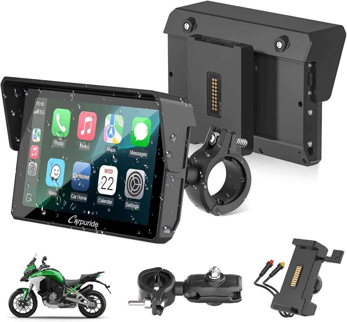 Test du GPS Carpuride W502S Pro : navigation moto ultime