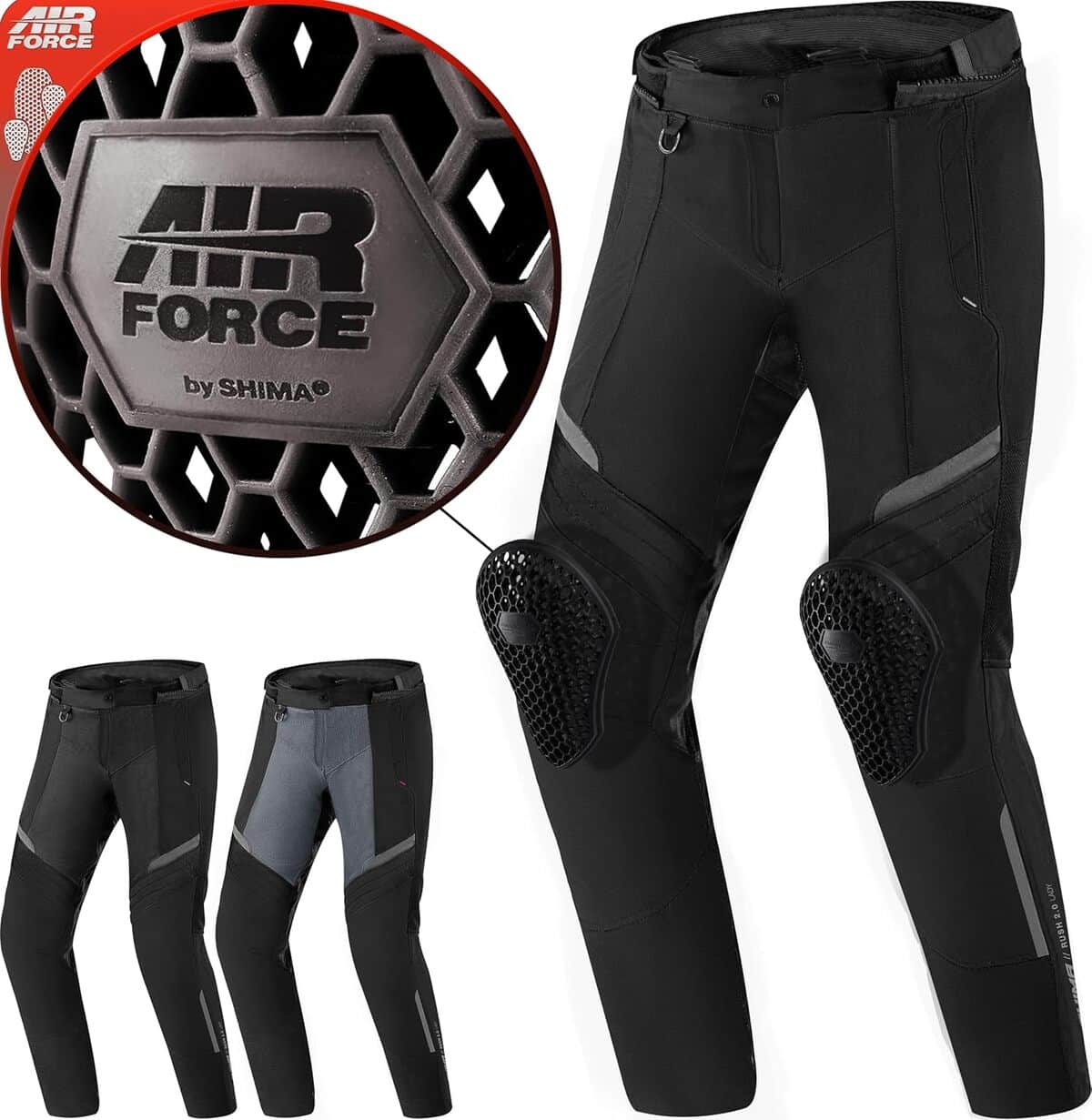 Test du pantalon moto femme Shima Rush : protection et confort