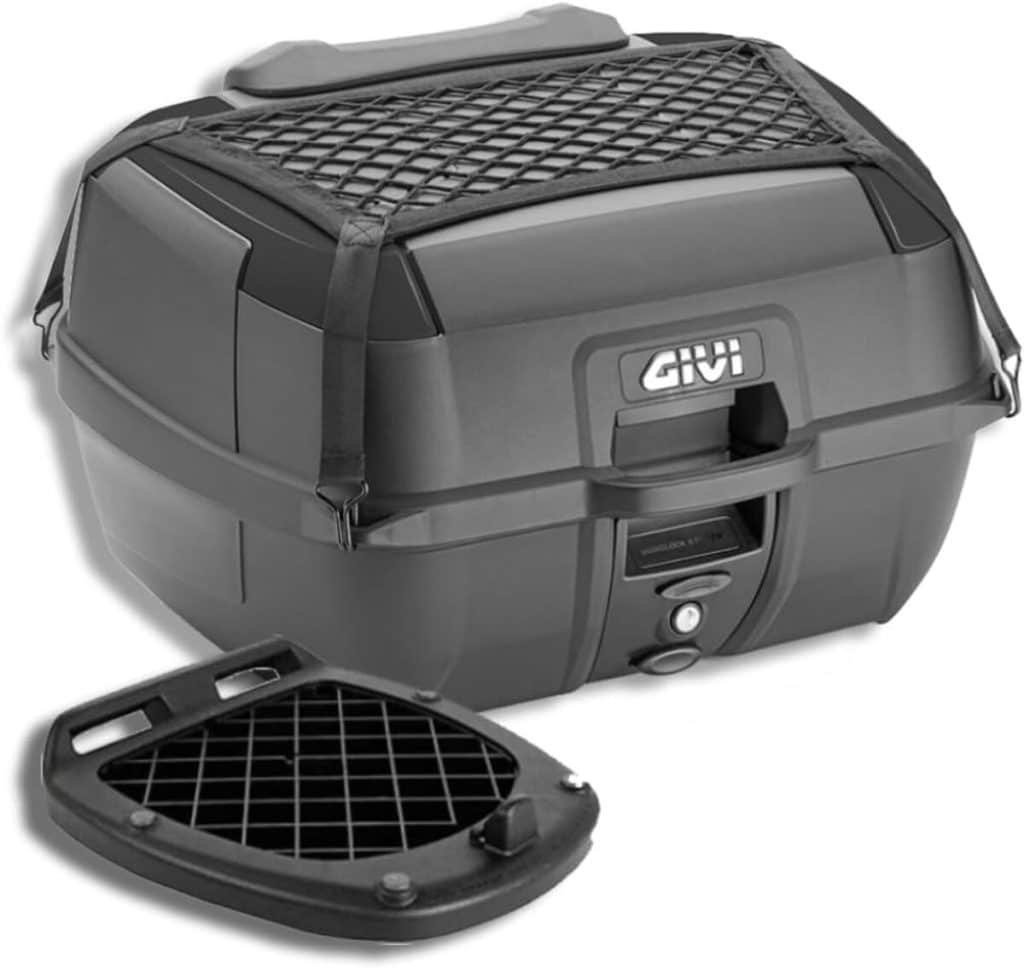 Test : gIVI B45B+ 45L, coffre noir monolock universel