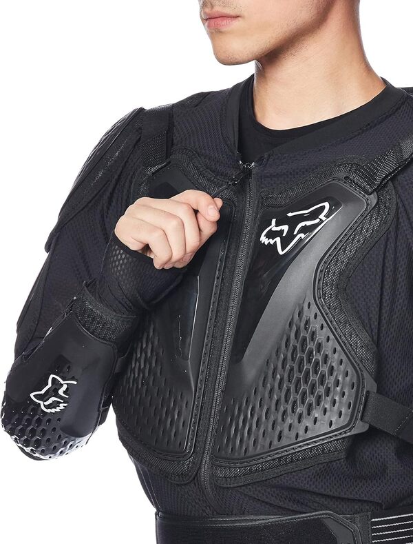 Fox Racing - Veste Titan Sport – Veste de Protection Motocross VTT – Protection complète, ventilée, Protection Dorsale Amovible, Motocross