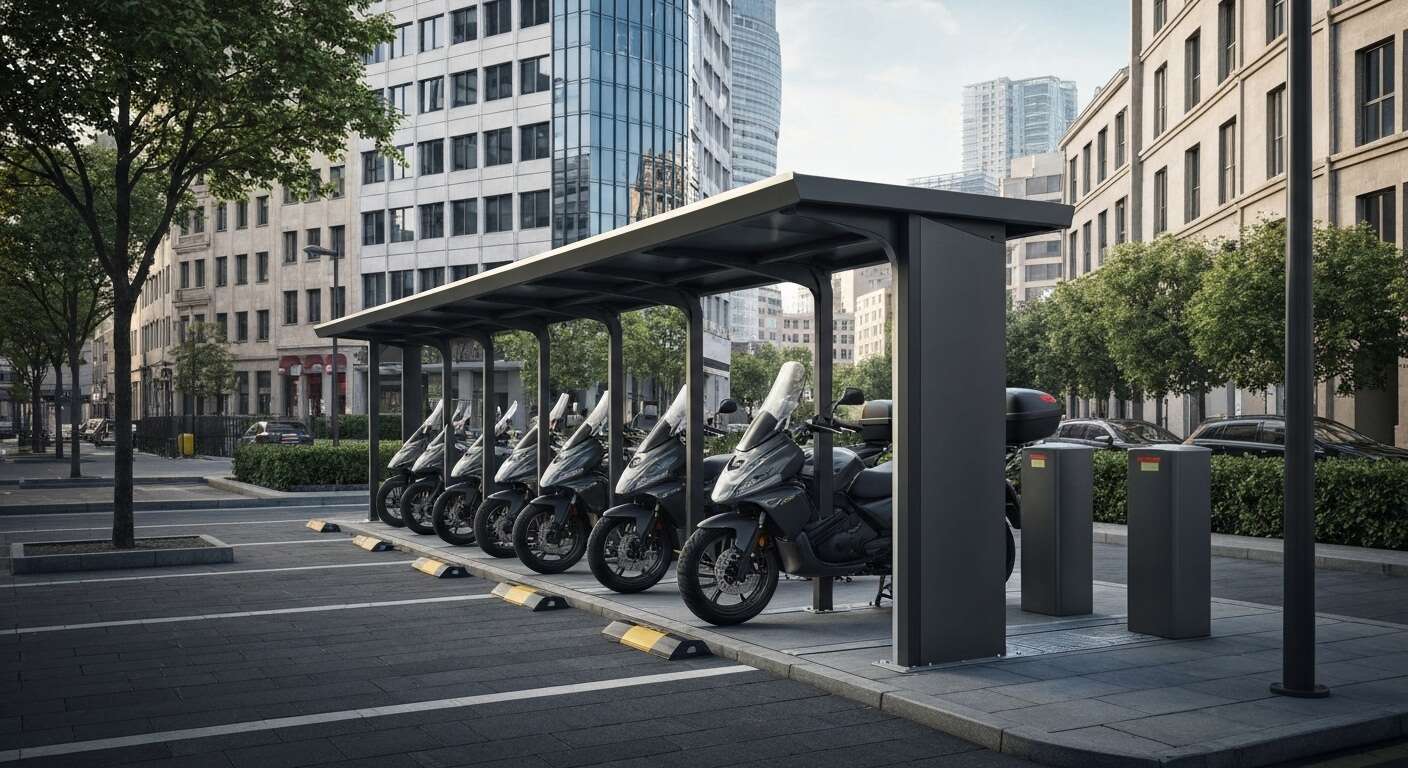 R&egrave;gles de stationnement moto : que dit la loi ?