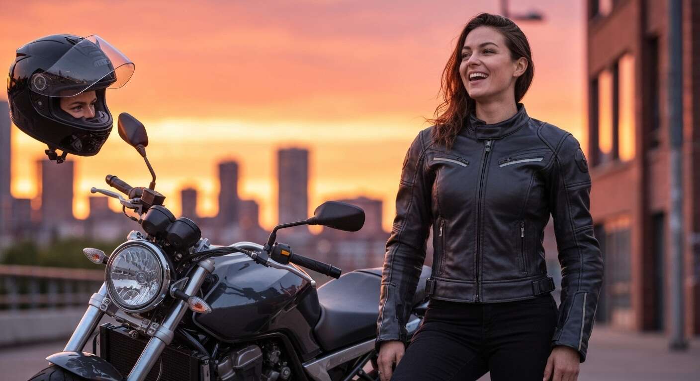 Blouson et veste moto : style et protection pour les femmes