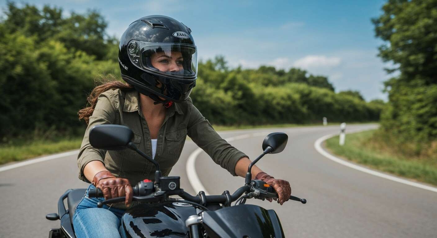 Casque moto f&eacute;minin : s&eacute;curit&eacute; et confort avant tout