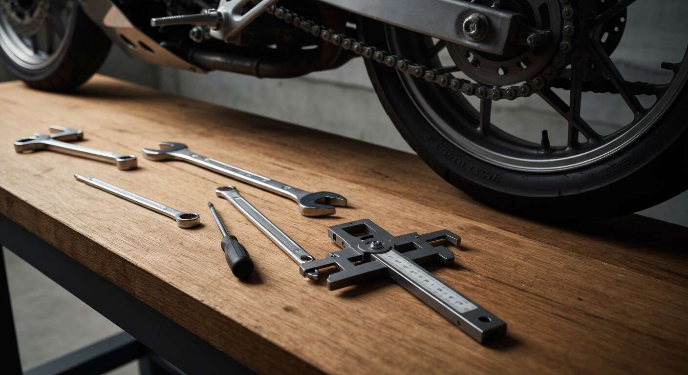 Mat&eacute;riel indispensable pour le r&eacute;glage de la cha&icirc;ne