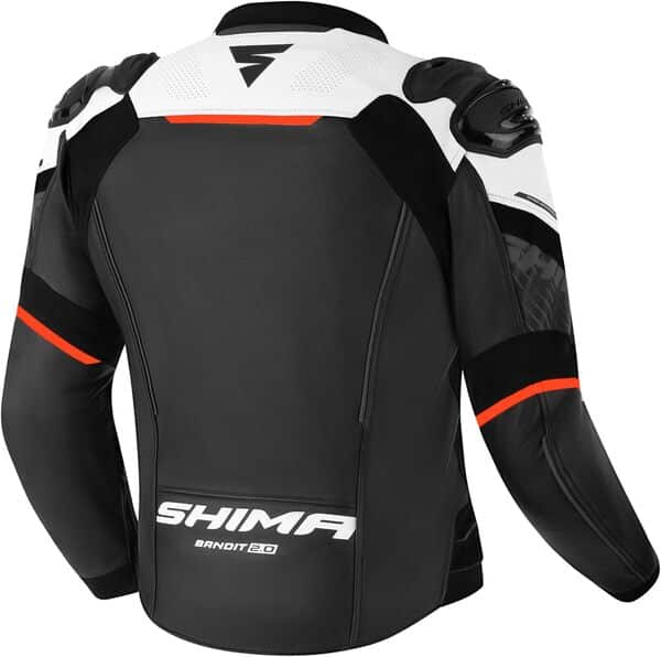 SHIMA Bandit 2.0 Veste Pantalon Moto Homme Homologué AirForce Dorsale Combinaison de Moto