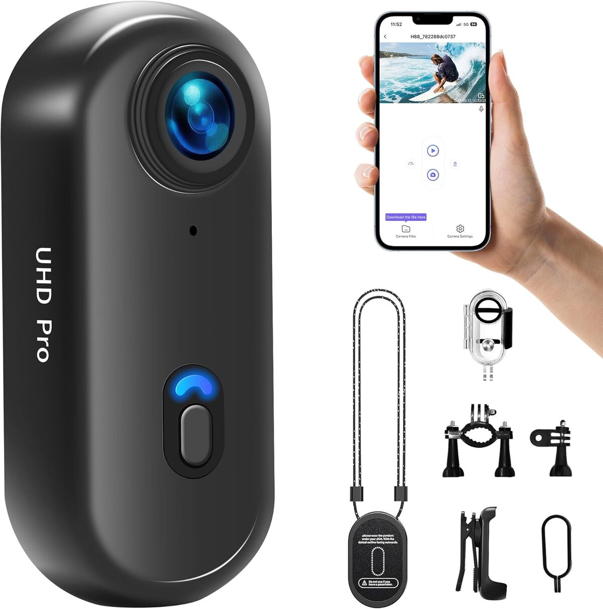 Test de la NinjaCam Mini : caméra sport 4K étanche et polyvalente