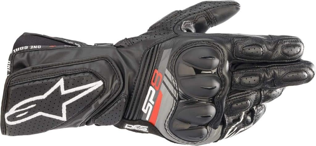Test des gants Alpinestars SP-8 V3 noirs taille L