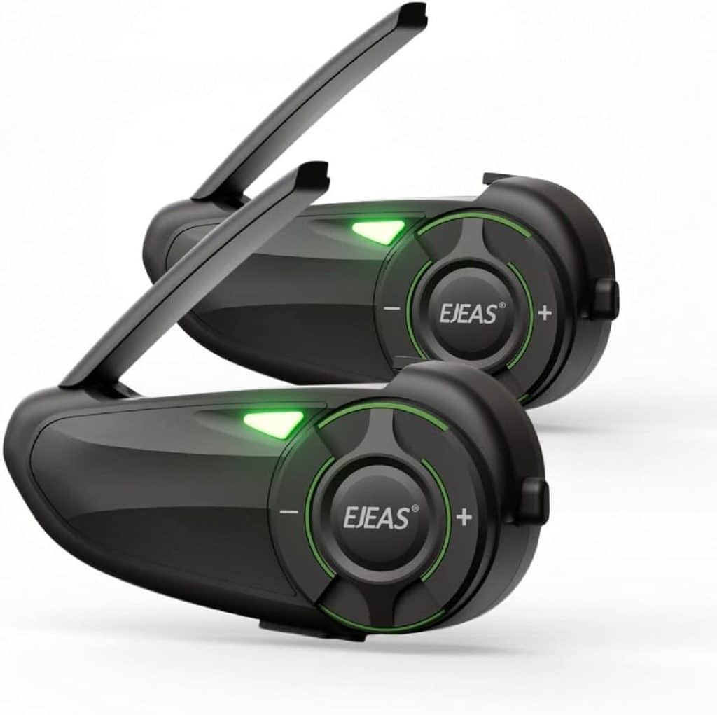 Test du casque de moto Bluetooth vFound Q8 : intercom Mesh et partage musical