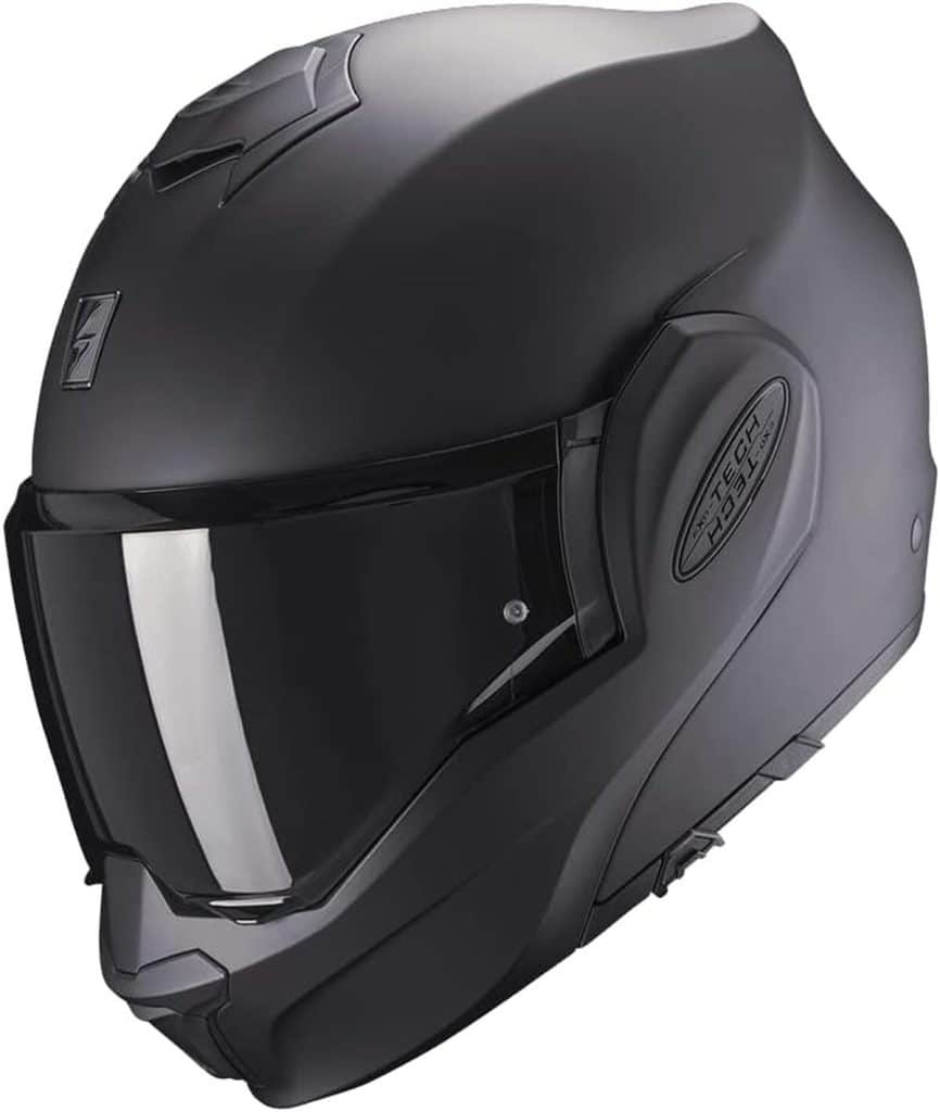 Test du casque Scorpion EXO-Tech Evo Matt Black M