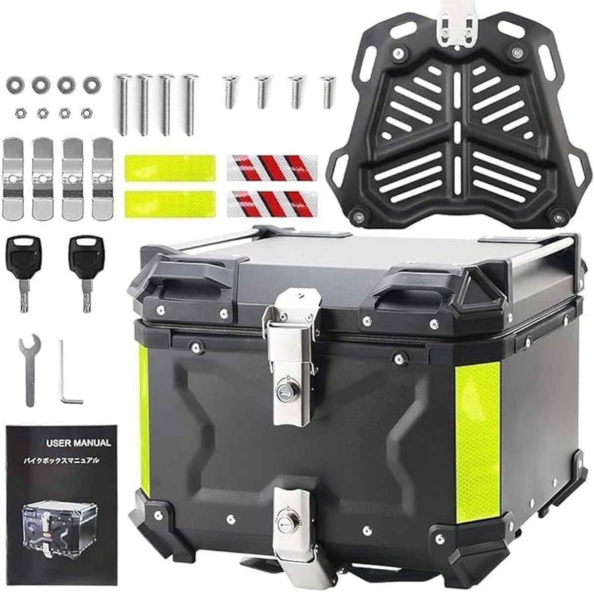 Test du topcase NCONCO 55L : capacité et sécurité en moto