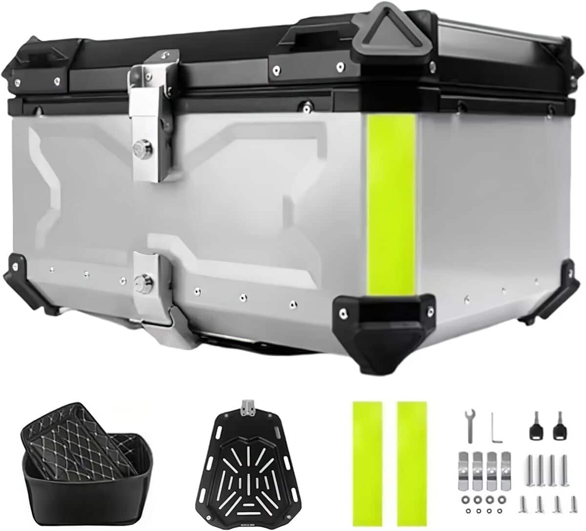 Test : top case aluminium 80L pour motos et maxi scooters