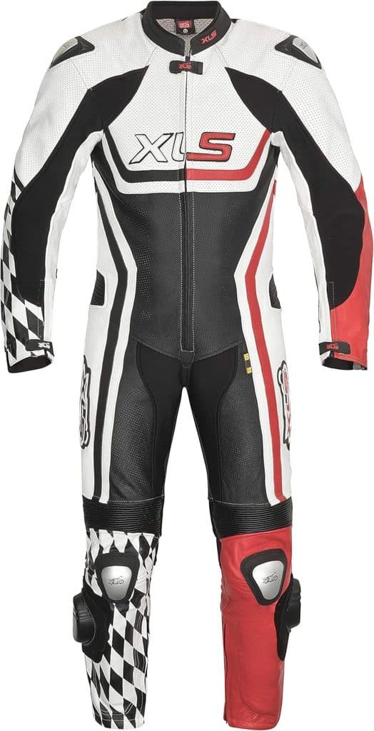 Test : xLS combinaison moto cuir EOS noire et rouge