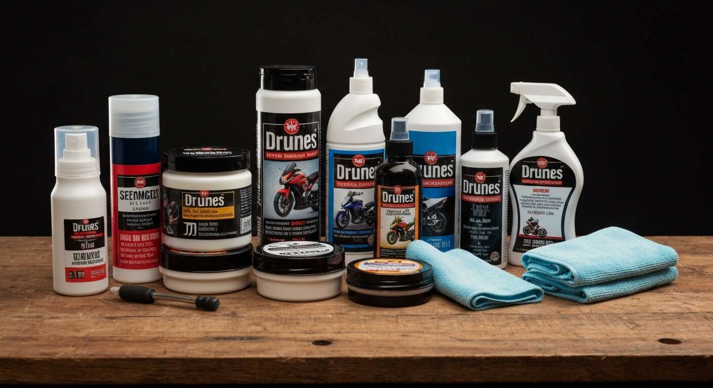 Produits d'entretien pour motos