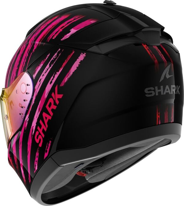 SHARK, Casque Moto intégral RIDILL 2 ASSYA Noir / Rose KVV, S