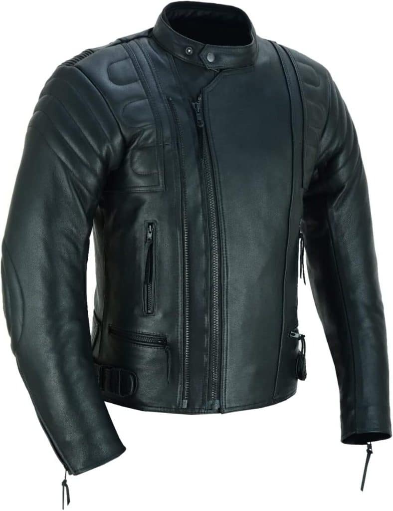 Test : blouson moto cuir MBJ-08A