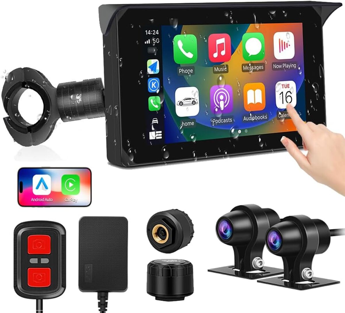 Test de la caméra moto VSYSTO CS5 : sécurité et vision nocturne