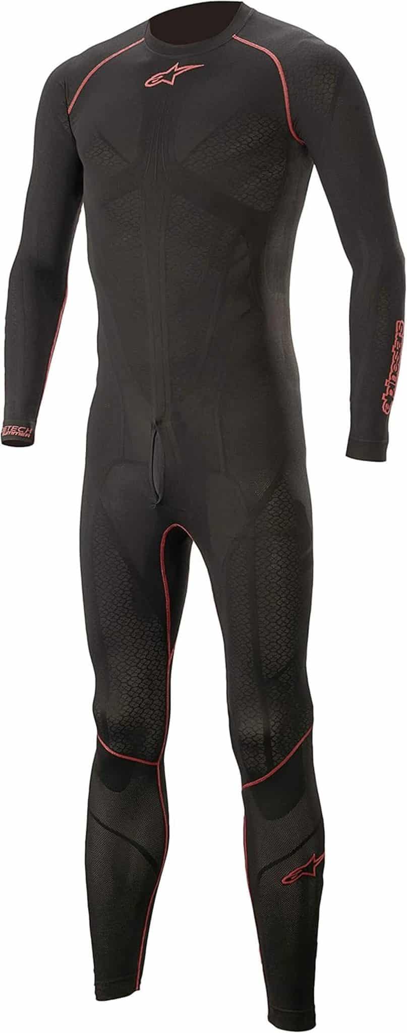 Test de la combinaison Alpinestars Ride Tech Lite Noir/Rouge XS-S