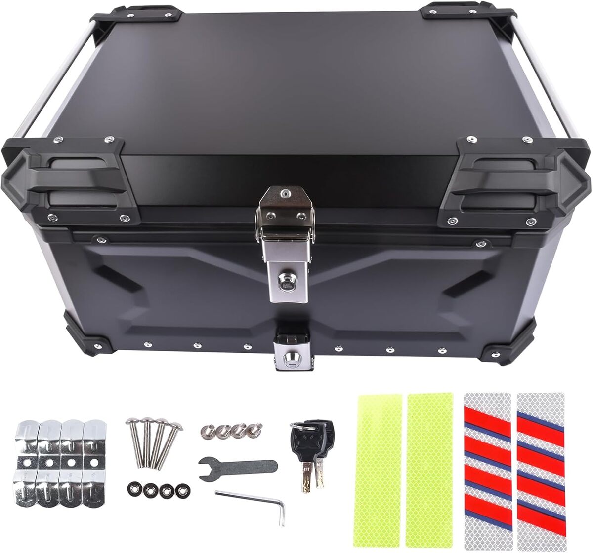 Test du top case aluminium 65L étanche pour moto