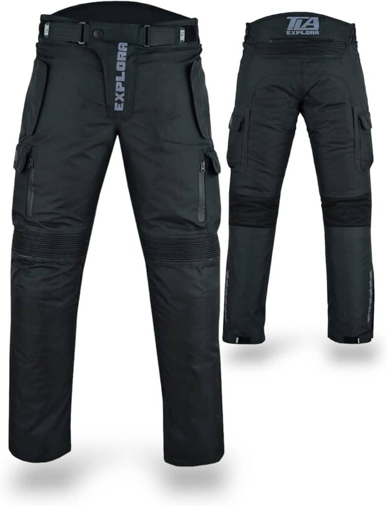 Test : pantalon de moto TLA Explora 4 saisons, protection et confort
