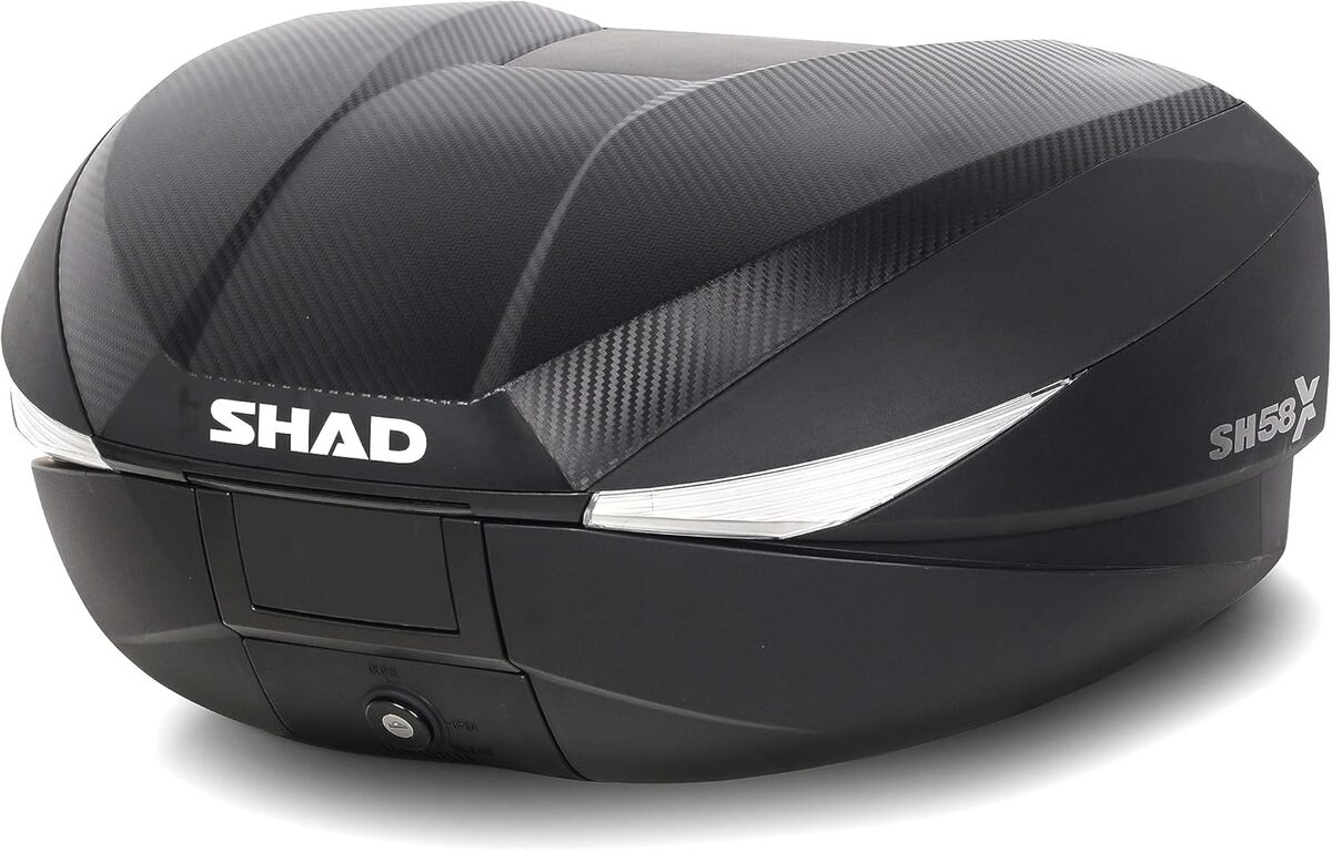 Test : top case SH58X carbon, pratique et stylé