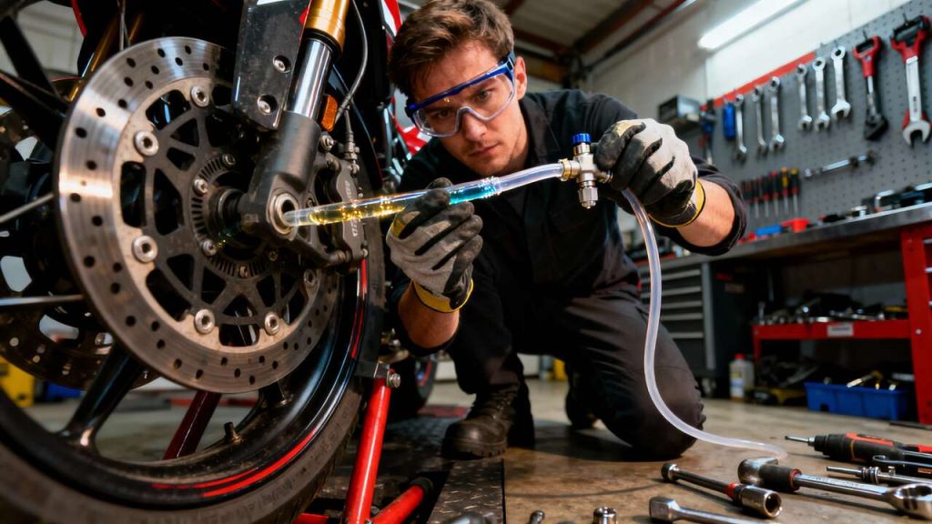 Comment purger le frein de sa moto ?