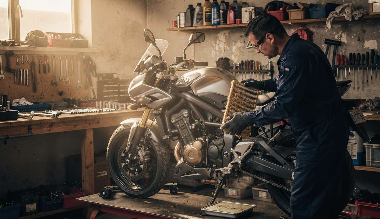 Comment nettoyer et changer le filtre à air de sa moto ?