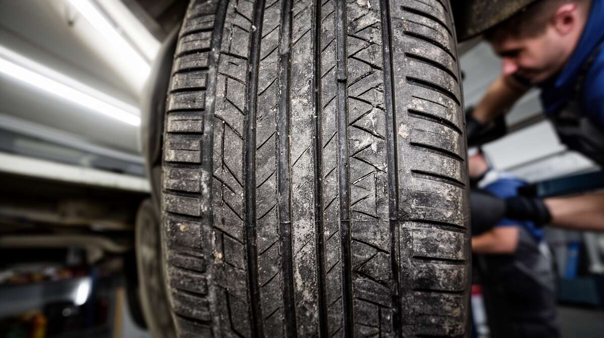 Sympt&ocirc;mes de vieillissement des pneus