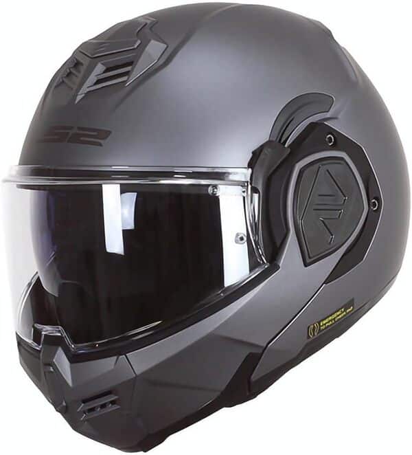 LS2, Casque Moto modulable ADVANT Matt Titanium, M