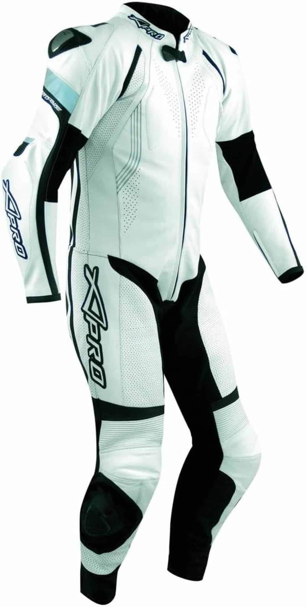 Essai combinaison de moto rouge Motard Racing protections taille 58