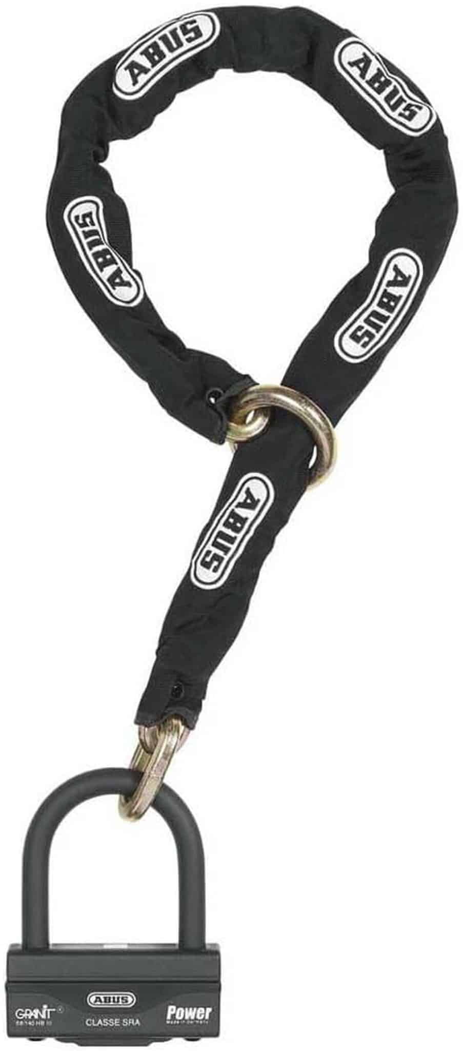 Test : antivol moto ABUS Granit 58 + 12KS Black Loop, sécurité maximale