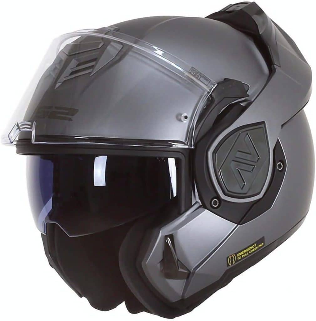 Test : casque moto LS2 ADVANT Matt Titanium, performance modulable