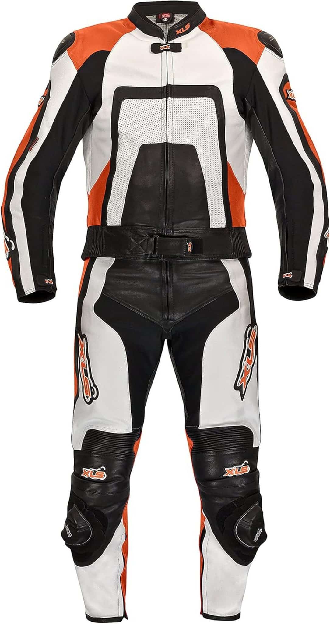 Test : combinaison moto XLS 2 pièces cuir orange