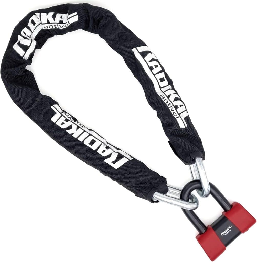 Test de la chaîne antivol Radikal RK75150 : sécurité renforcée homologuée SRA