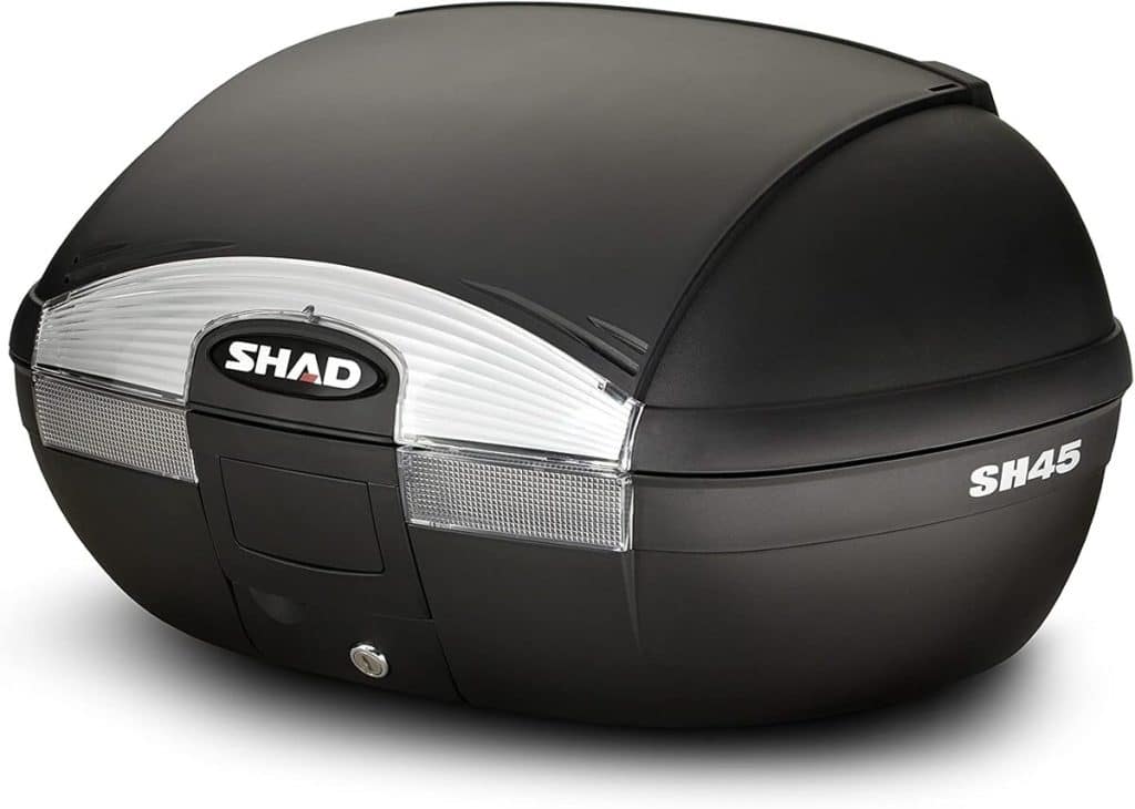 Test du coffre arrière shad sh45 pour scooter et moto