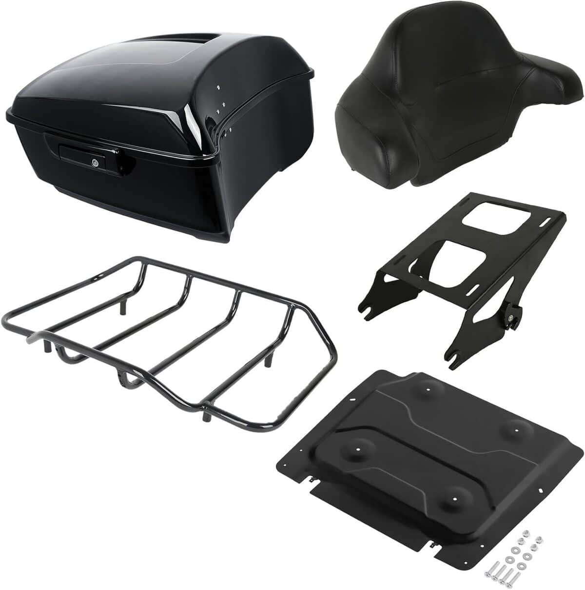Test du coffre King Tour XMT-Moto pour Harley Touring