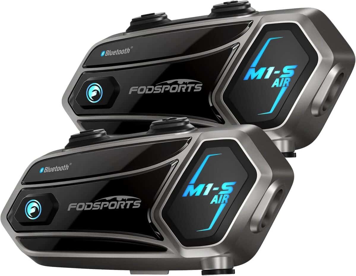 Test du Fodsports M1-S Air : intercom moto révolutionnaire