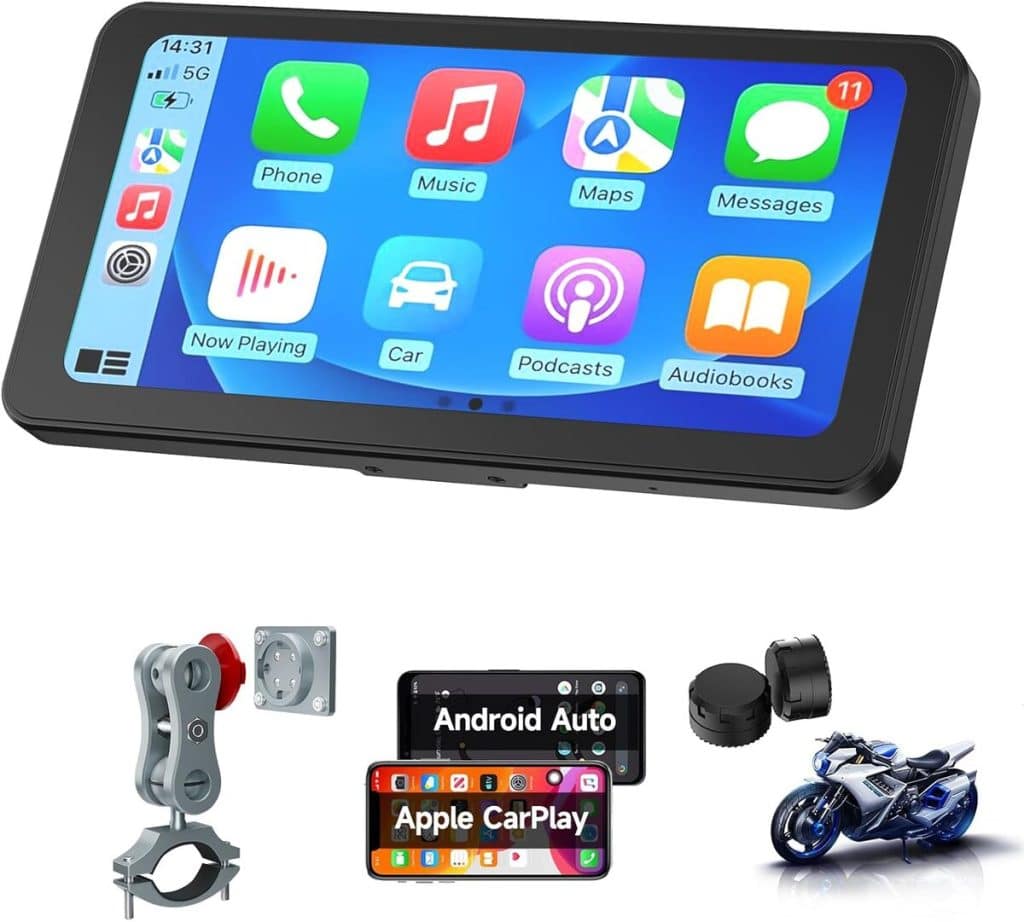 Test Spedal CL871Pro : écran Carplay 6, 25" pour moto